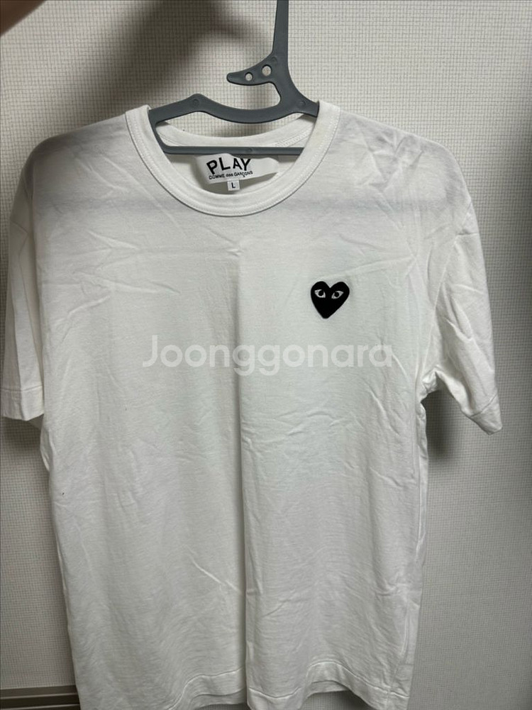 꼼데가르송 블랙하트 L--0