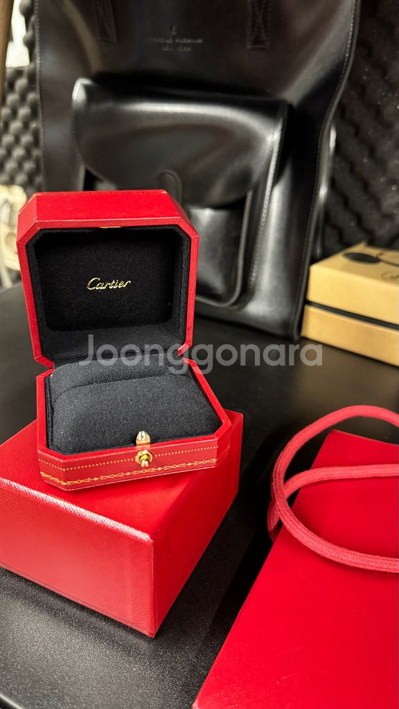 까르띠에 반지 케이스--0