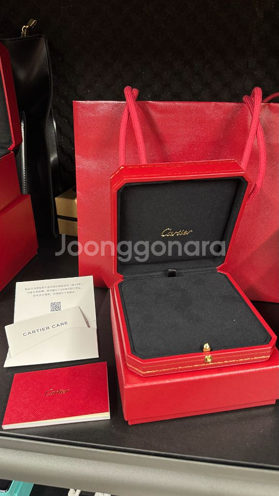 까르띠에 목걸이 케이스 네크리스--0