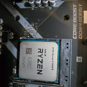 AMD Ryzen 5 5600X + MSI b550 토