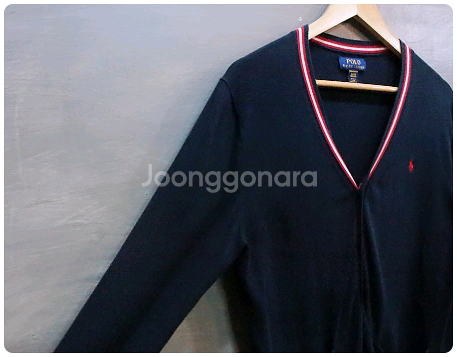 [XL] 폴로 랄프로렌 보이즈 피마 코튼 니트 가디건--3