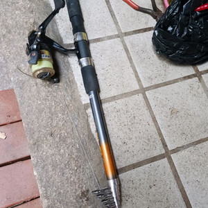 고급 릴 낚시대 처분