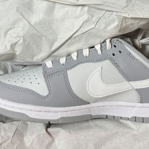 나이키 덩크로우 울프그레이 265 새상품