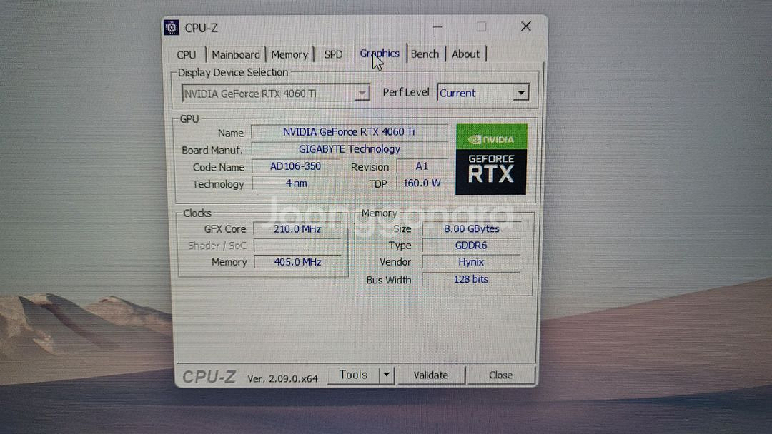 기가 그래픽카드 4060ti 팝니다--2
