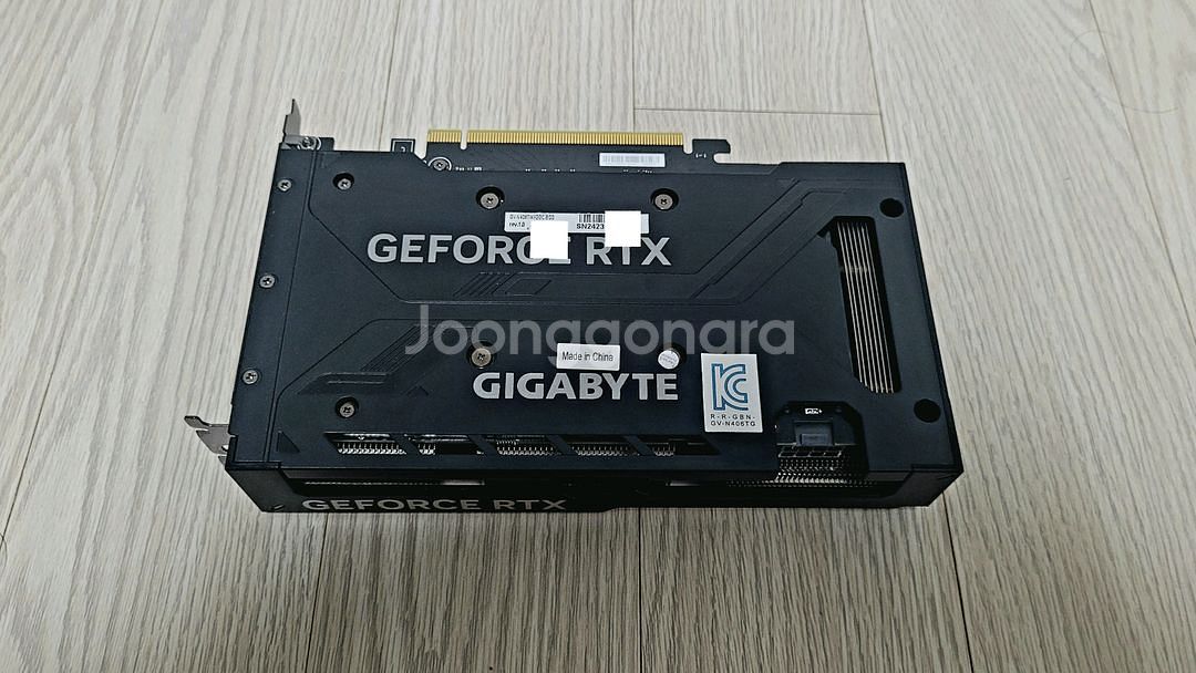 기가 그래픽카드 4060ti 팝니다--0