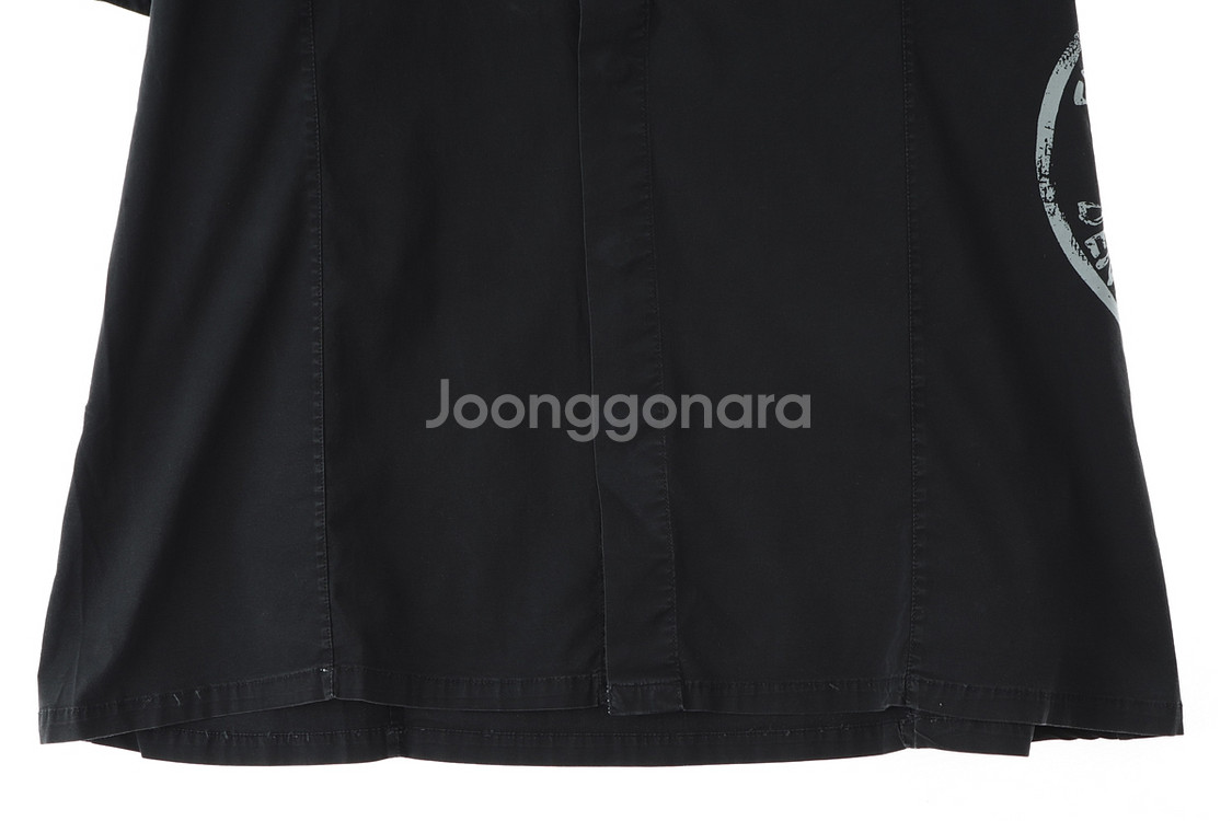 (XL) 아르마니 반팔셔츠 남방 블랙 올드스쿨--2