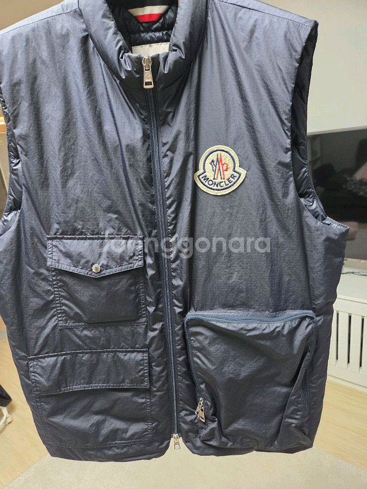 몽클레어moncler bourges 구스다운 패딩조끼--0