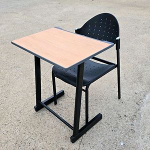 와이드 학원책상 의자세트 학원책걸상 650 450