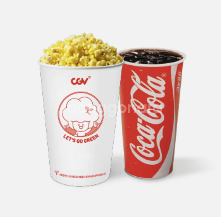 cgv 스몰세트 팝콘 m 음료 m--0