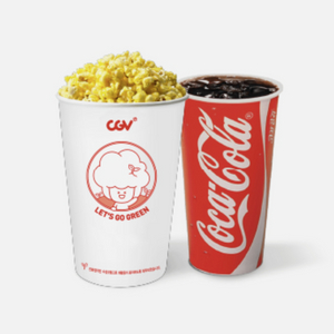 cgv 스몰세트 팝콘 m 음료 m