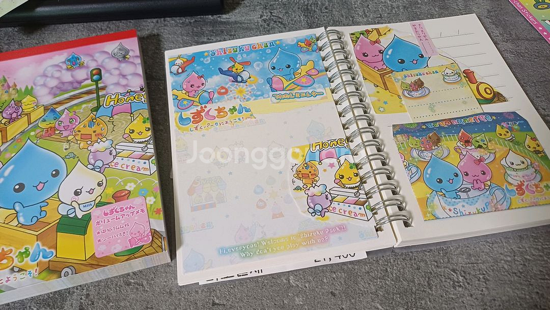 [고전문구] 물방울씨 메모패드 메모지 스티커--4