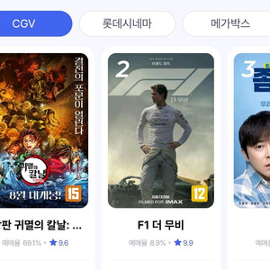 CGV 영화티켓 2장 팝니다.