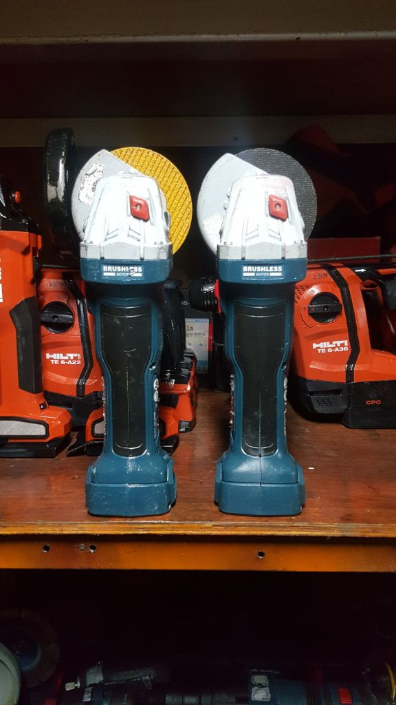 보쉬충전그라인더 GWS 18V-7브러쉬리스모터 본체만 이미지