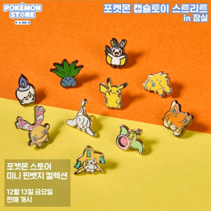 포켓몬팝업 포켓몬 미니핀뱃지