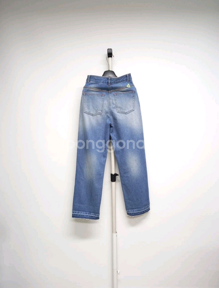 새 타임 TIME 하이웨스트 데님 일자통핏 팬츠 33.--1