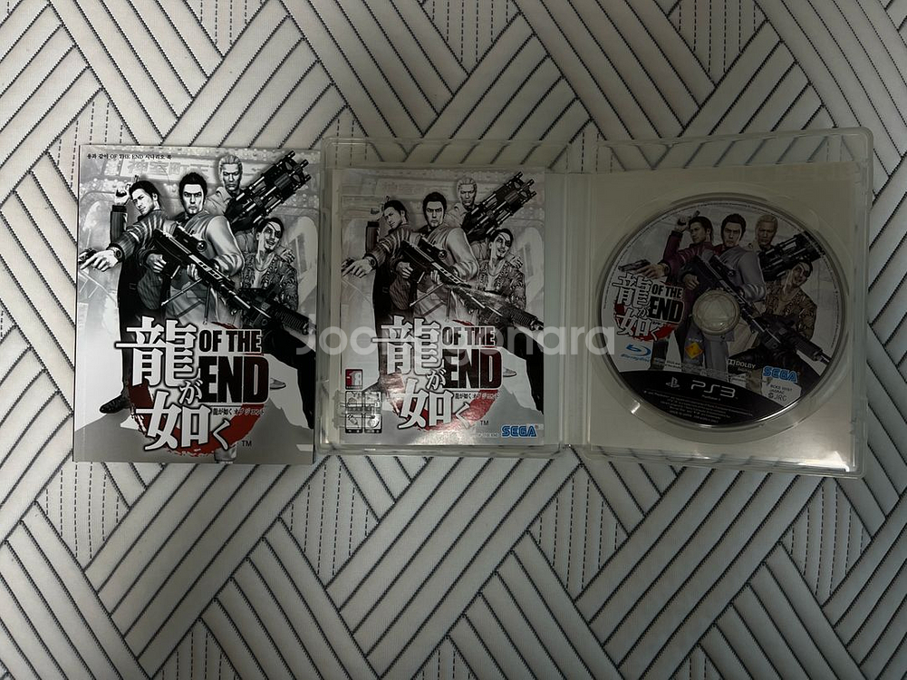PS3 게임CD(타이틀) (토르,카2,용과같이)--5
