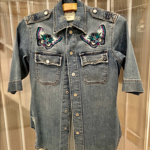 쟈딕앤볼테르 데님 남방(셔츠)