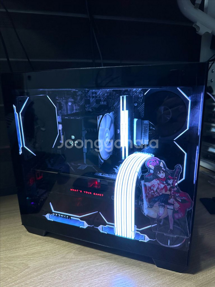 데스크탑 PC 컴퓨터 팝니다. 게이밍·영상편집·블랙--2