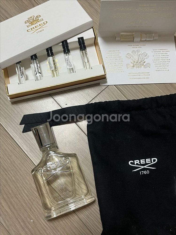 크리드 러브인화이트 포 썸머 향수 75ml + 샘플--0