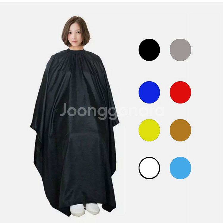 새 랜덤 발송 미용실 가운 헤어샵 이발보 염색 파마--0