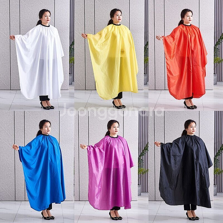 새 랜덤 발송 미용실 가운 헤어샵 이발보 염색 파마--1