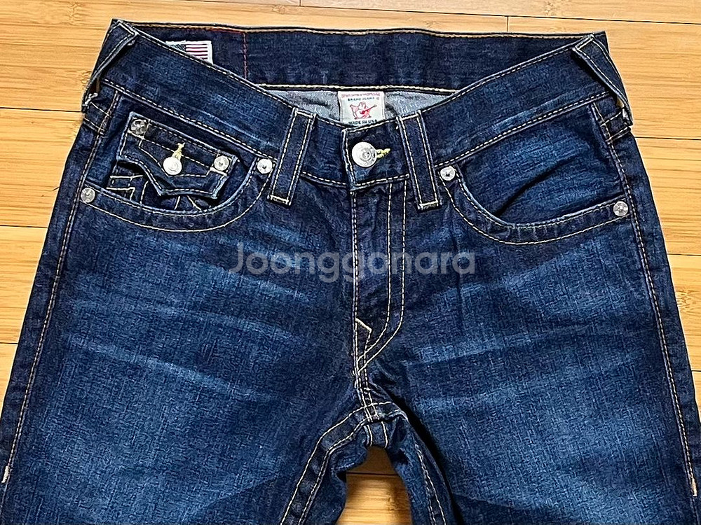 트루 릴리전 RICKY 데님팬츠 SEAT 34--2