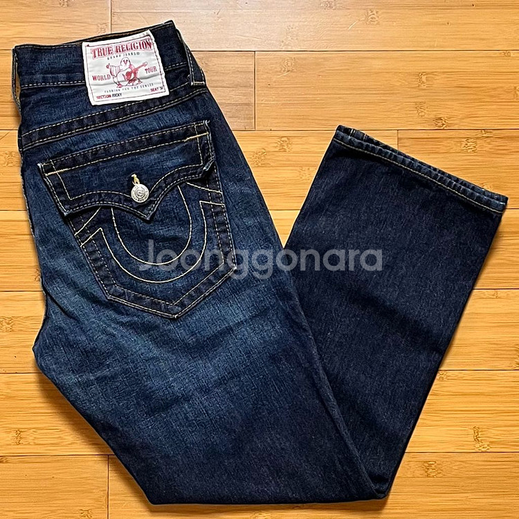 트루 릴리전 RICKY 데님팬츠 SEAT 34--0