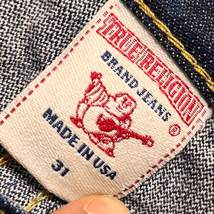 트루 릴리전 RICKY 데님팬츠 SEAT 34--4