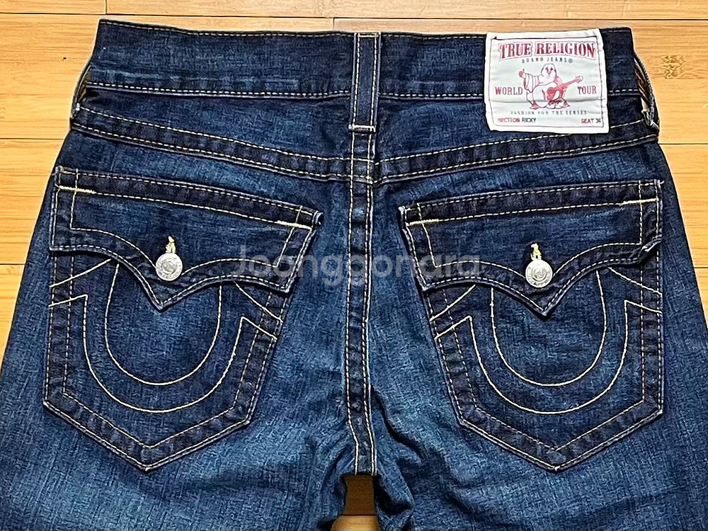 트루 릴리전 RICKY 데님팬츠 SEAT 34--3