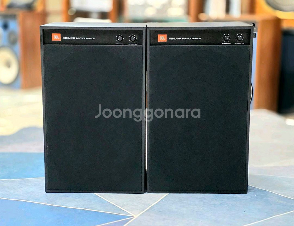 JBL 4312A 블랙 모니터 스피커ㅡA급ㅡ--1