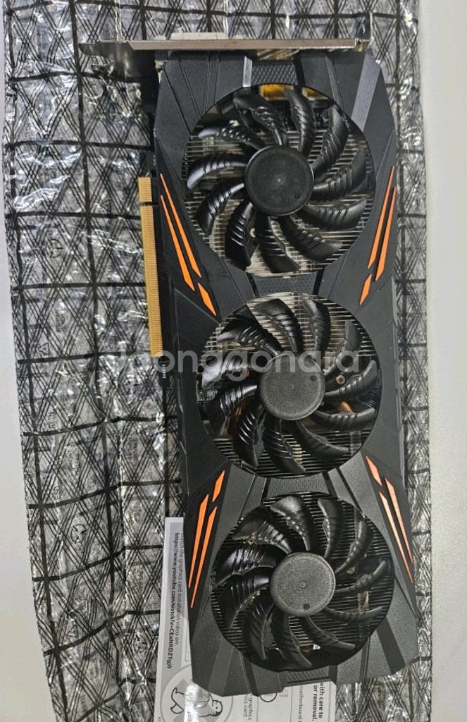 gtx 1080 8g 기가바이트 3팬 그래픽카드--1