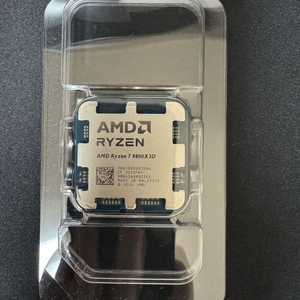 AMD Ryzen 7 9800X3D CPU 새제품