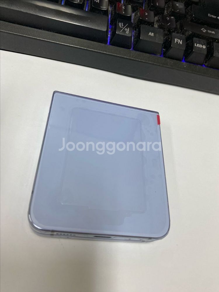 삼성리퍼폰미사용 갤럭시Z플립4 블루 특SSS급--2