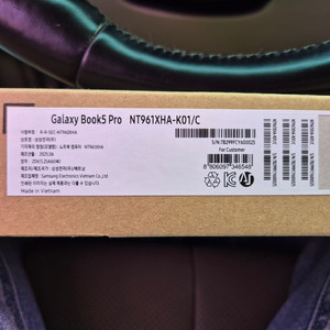 GALAXY BOOK5 PRO NT961XHA-K01/