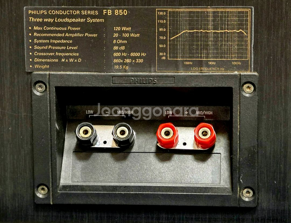 필립스 고급 톨보이 스피커 FP-850--6