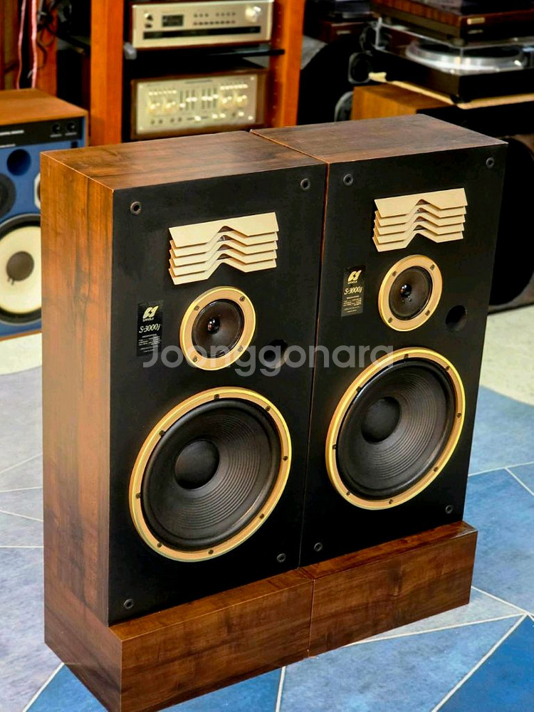 산수이 s-3000j 빈티지 스피커--2