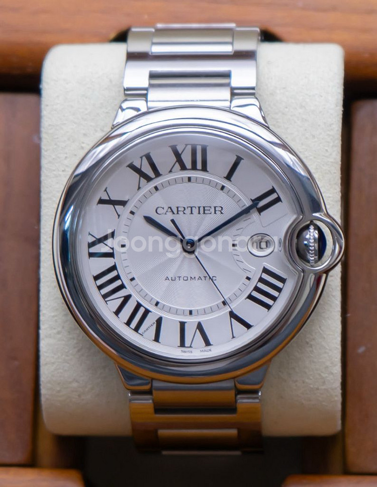 까르띠에 발롱블루 42 오토매틱 시계--0