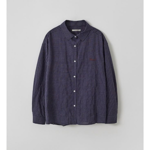 타낫 Dawn check shirt (navy) 새상품