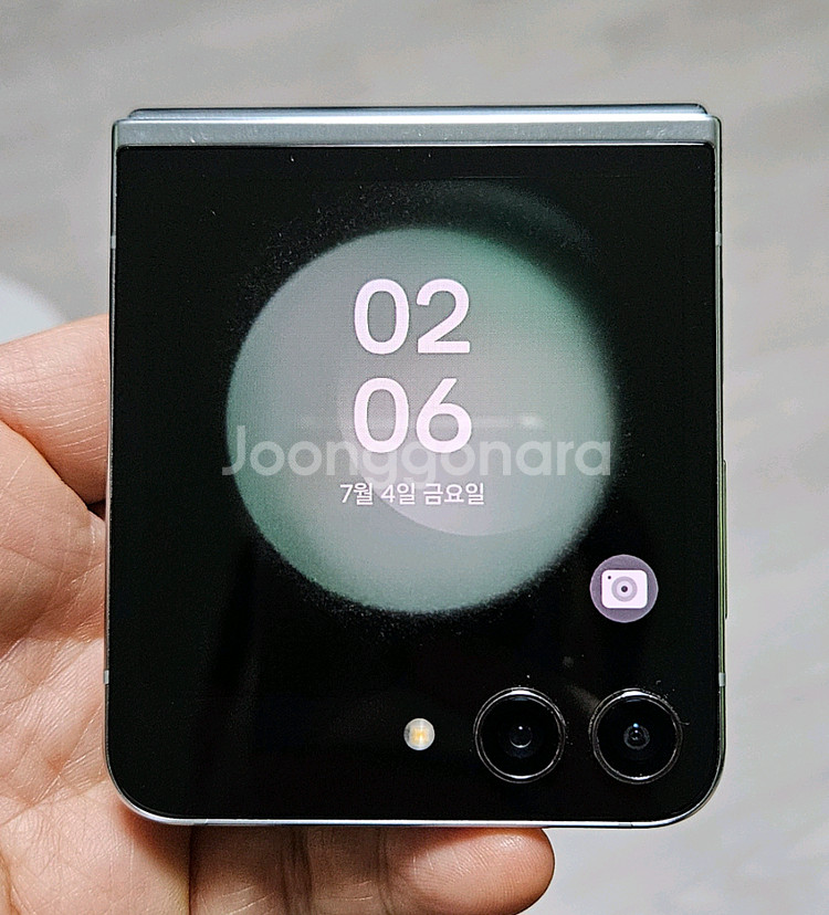 갤럭시 Z플립5 민트 512GB A급 싸게 팝니다.--1