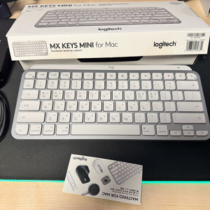 MX keys mini for mac 화이트