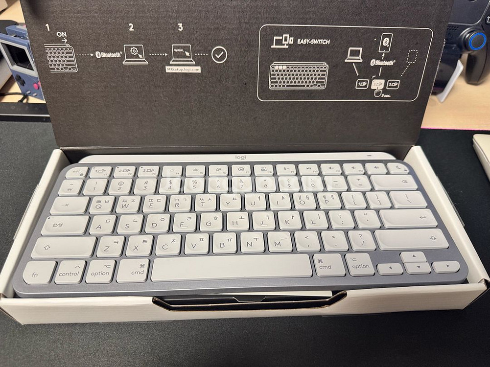 MX keys mini for mac 화이트--4