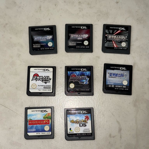 포켓몬 DS 칩 모음 (디아루가 소울실버 블랙2 화이트