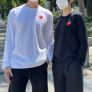 (정품 무료배송)꼼데 레드와펜 롱슬리브
