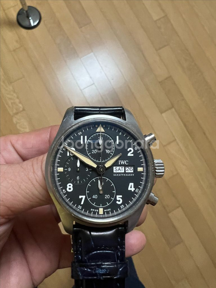 IWC 파일럿 워치 크로노그래프 스핏파이어--1
