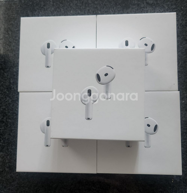 정품미개봉 에어팟4노캔 에어팟4 노이즈캔슬링--0