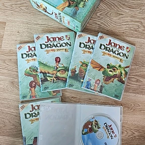 기사제인과 말썽꾸러기 용 dvd 6종