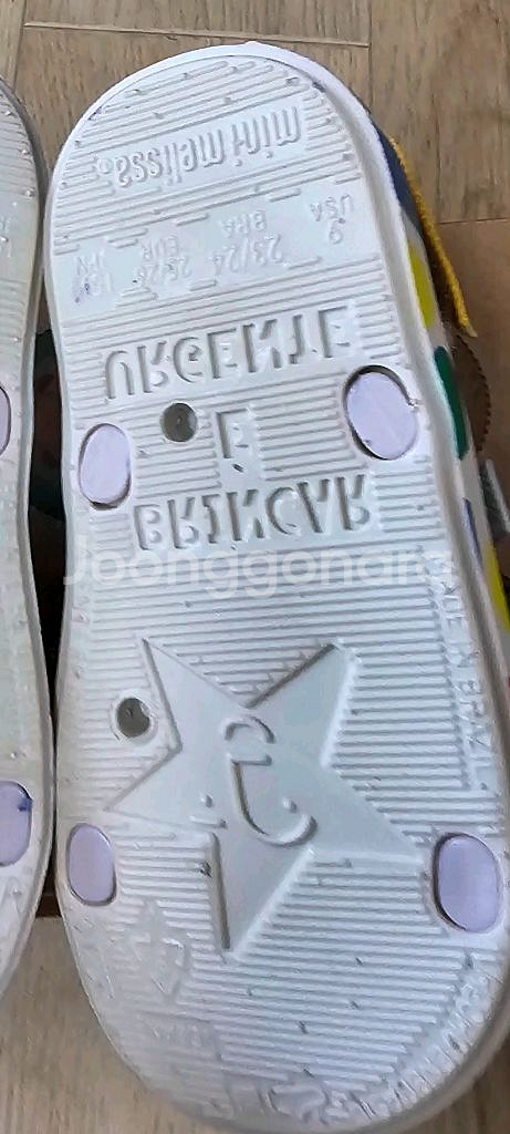 미니멜리사 핑퐁 샌들 us9 160 새상품 가격인하--9