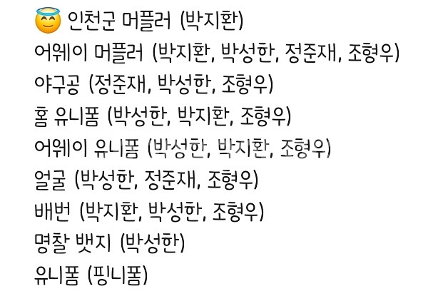 SSG 랜더스 키링, 뱃지 교환--1