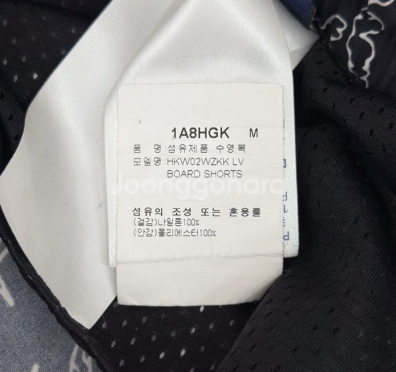 [M] 루이비통 남성 자카드 카툰 반바지 쇼츠 수영복--6