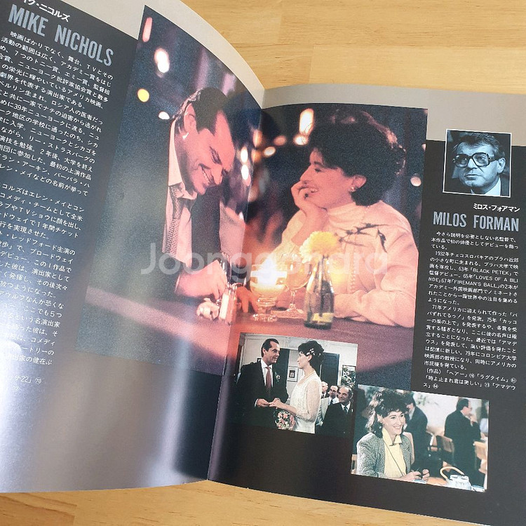 영화 제2의연인 매릴스트립 잭니콜슨 일본영화팜플렛 고전--9